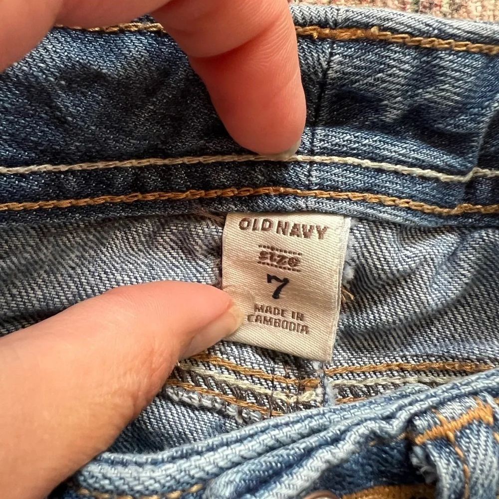 Old Navy Blue Denim Skirt